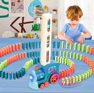 The Orbi Domino Train Toy - Xmas Gift for Kids 2023