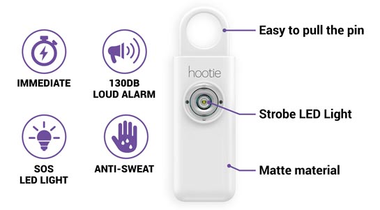 Hootie - Best Personal Safety Alarm For Women
